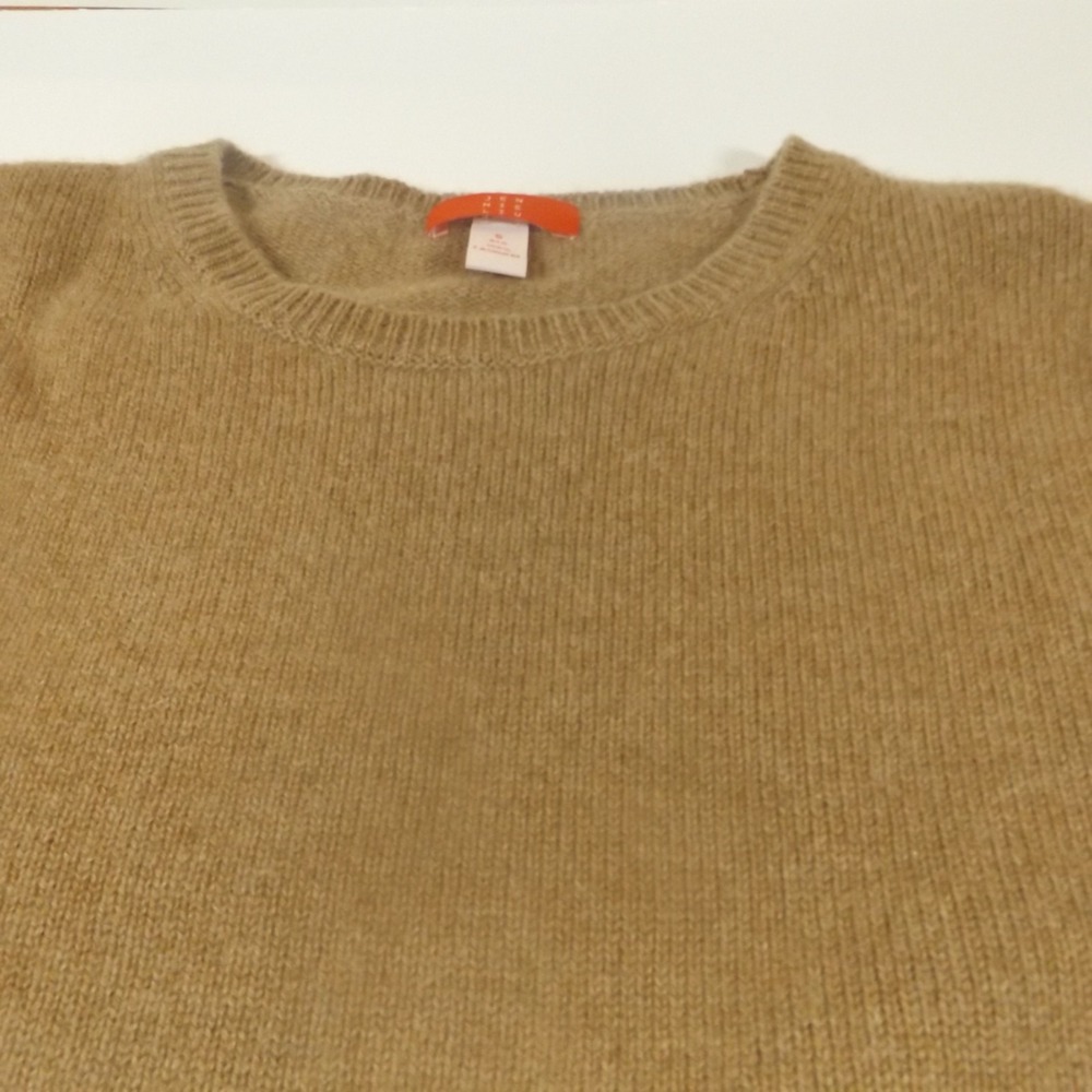 Jen Nie Liu 100% Cashmere Brown Pullover Sweater, Size S